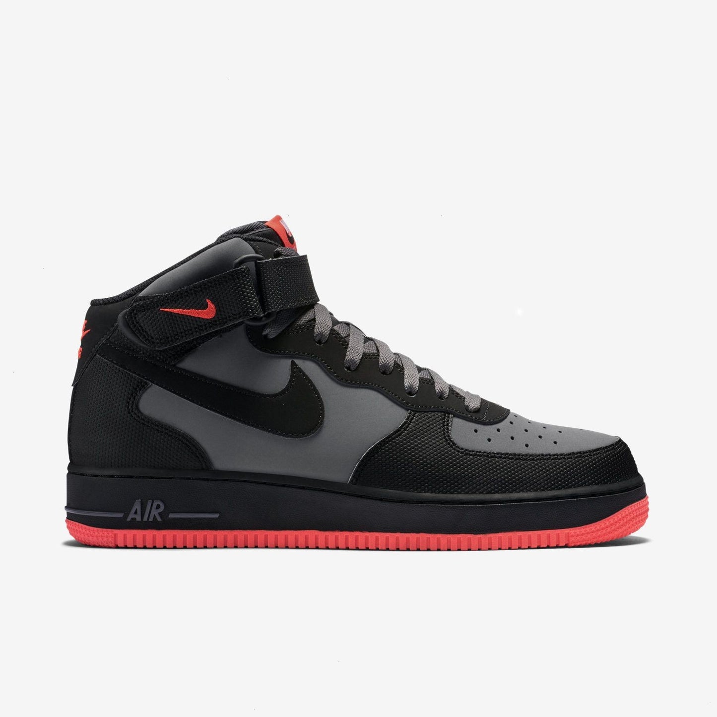 Air Force 1 Mid '07 'Dark Grey Crimson'
