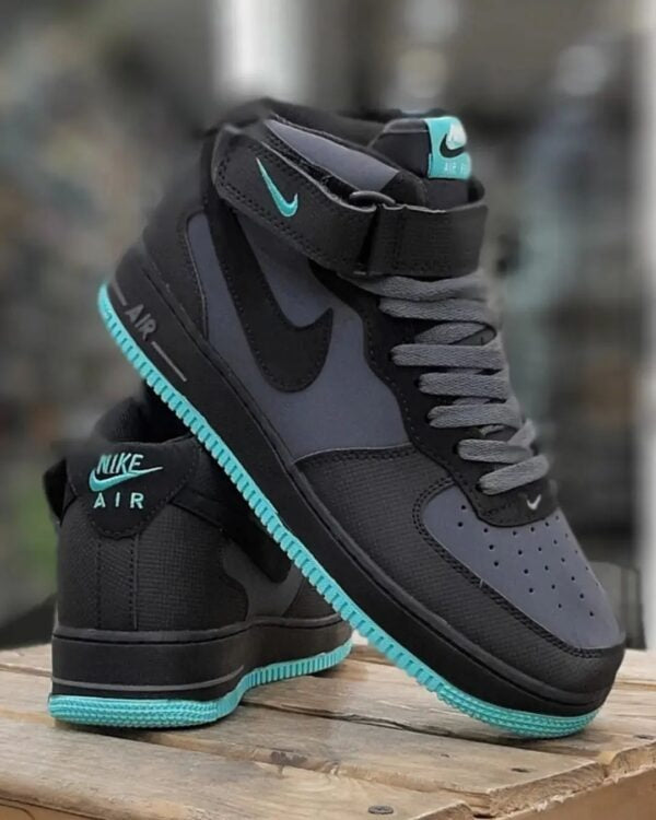 Air Force 1 Mid Hot Lava Blue