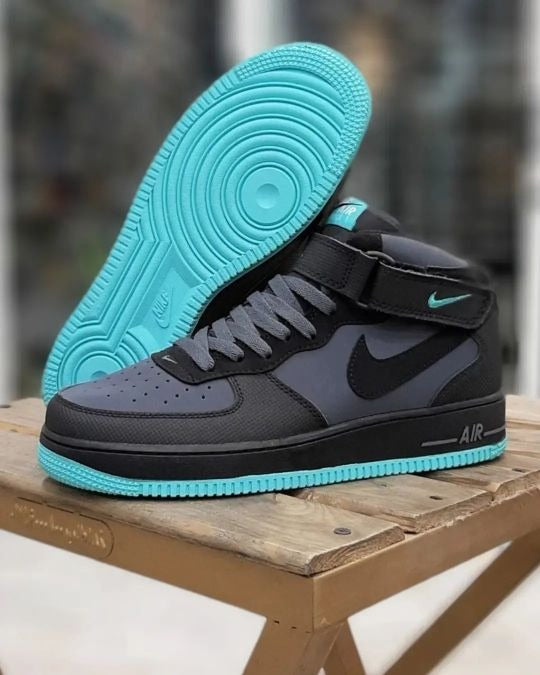 Air Force 1 Mid Hot Lava Blue