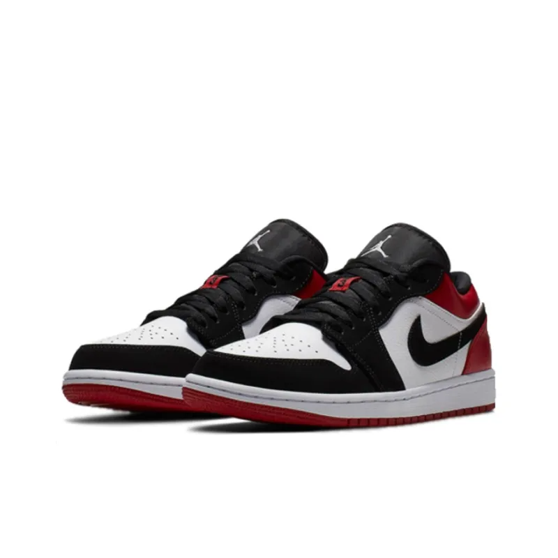 Air Jordan 1 Low 'Black Toe' - 553558-116