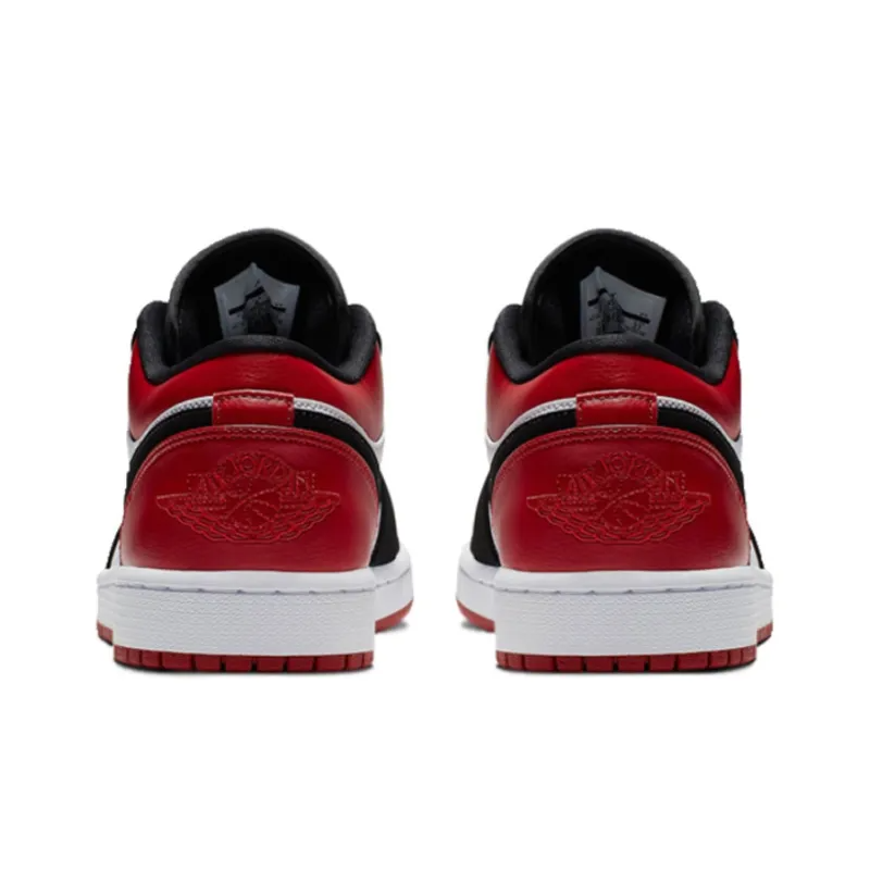 Air Jordan 1 Low 'Black Toe' - 553558-116