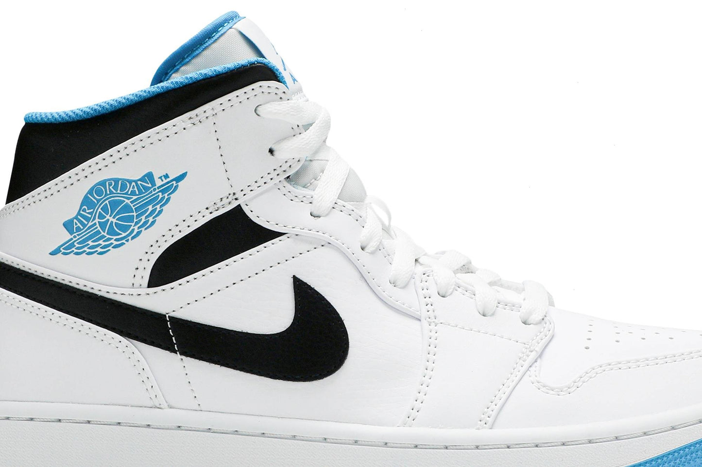 Air Jordan 1 Mid 'Laser Blue' 554724-141