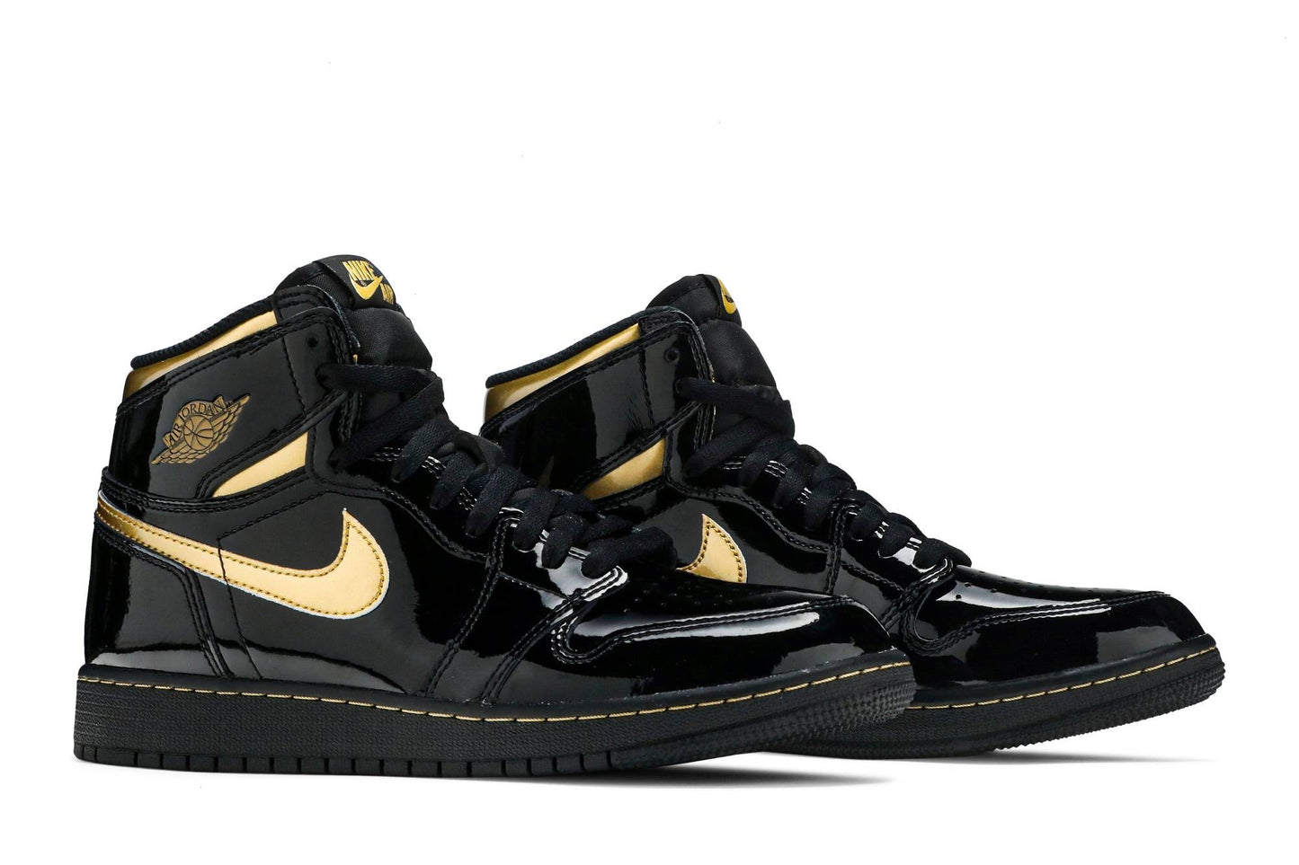 Air Jordan 1 Retro High OG 'Black Metallic Gold' 575441-032