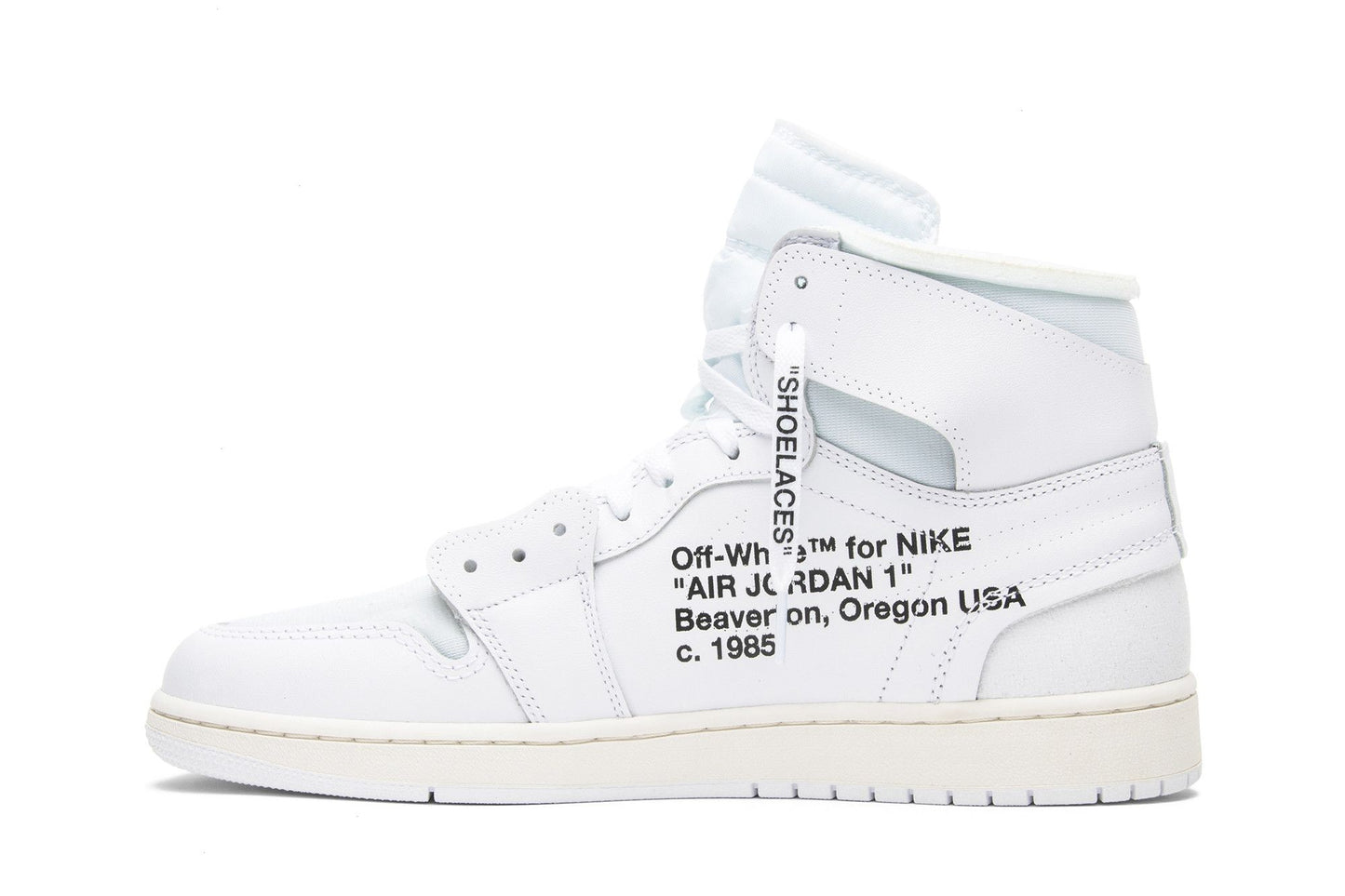 Off-White x Air Jordan 1 Retro High OG 'White' 2018