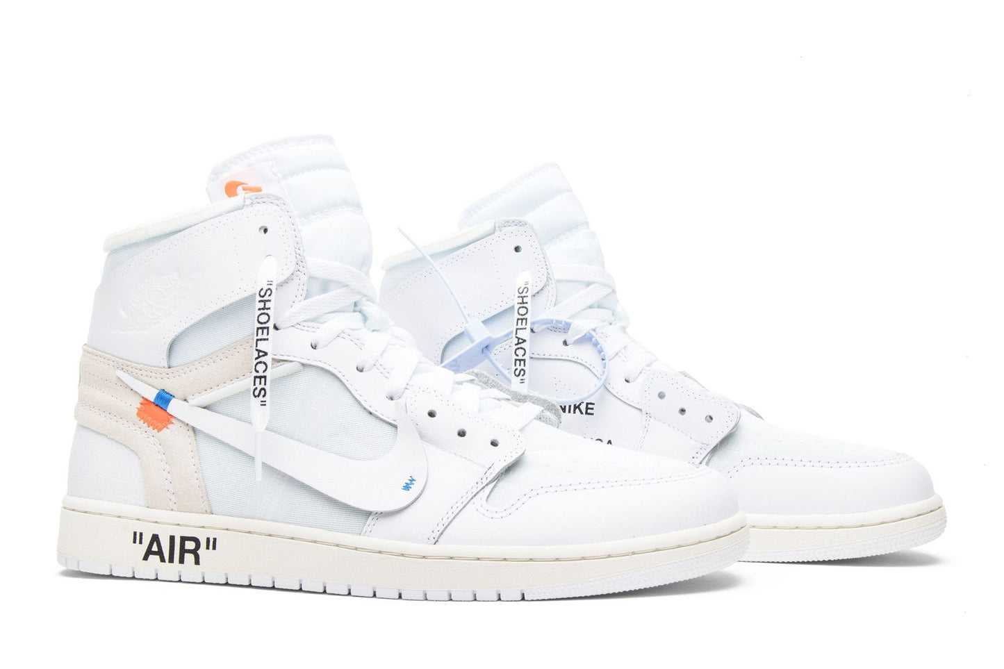 Off-White x Air Jordan 1 Retro High OG 'White' 2018