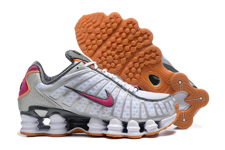 Shox Light Gray & Reddish Details