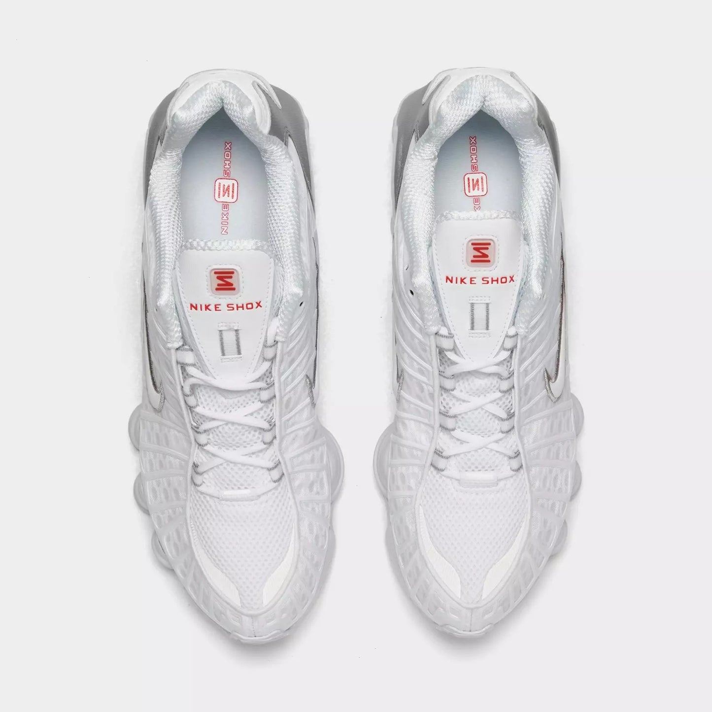 Shox TL Casual Shoes White/Metallic Silver