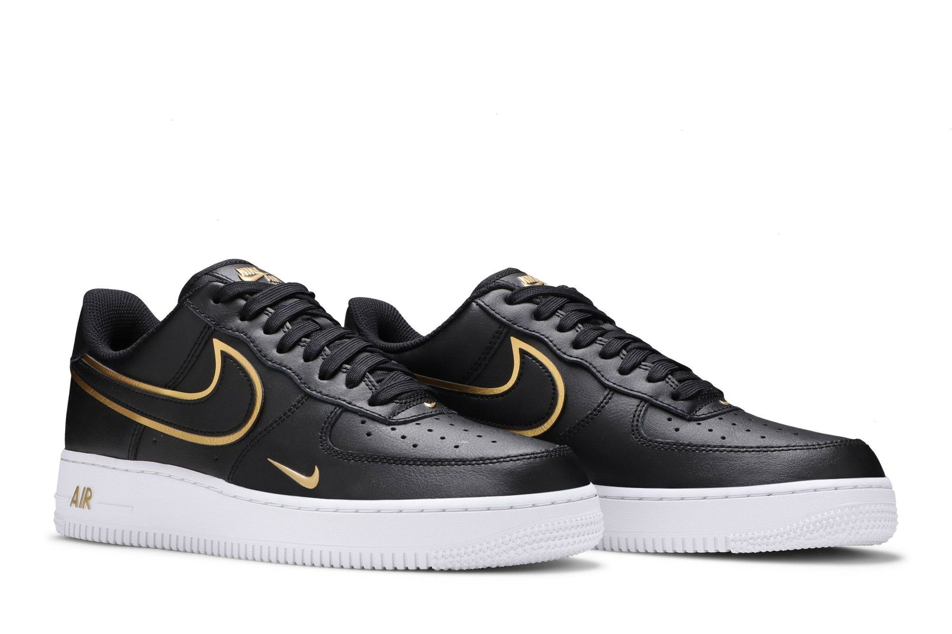 Air Force 1 '07 LV8 'Metallic Swoosh Pack - Black'