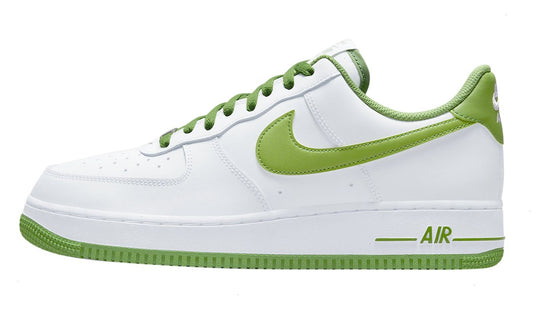 Air Force 1 '07 Shoes "Candy Apple" White Chlorophyll Green