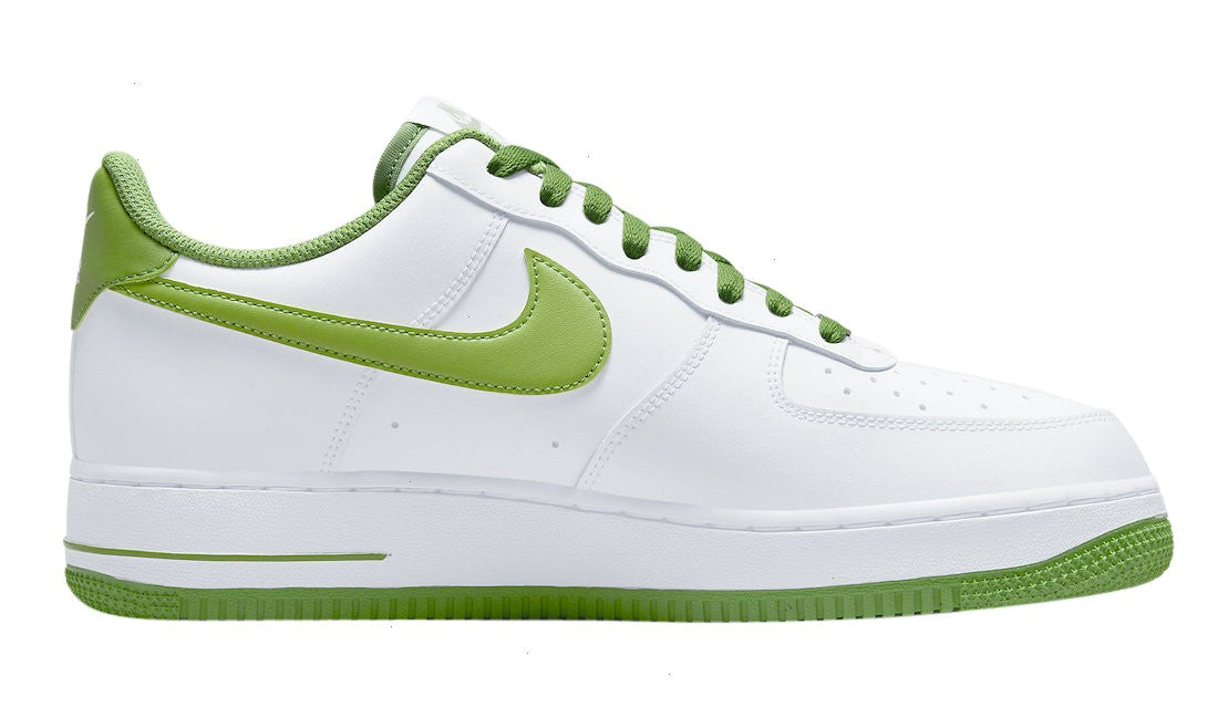 Air Force 1 '07 Shoes "Candy Apple" White Chlorophyll Green