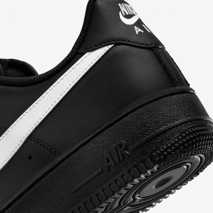 Air Force 1 Low Black White Noir