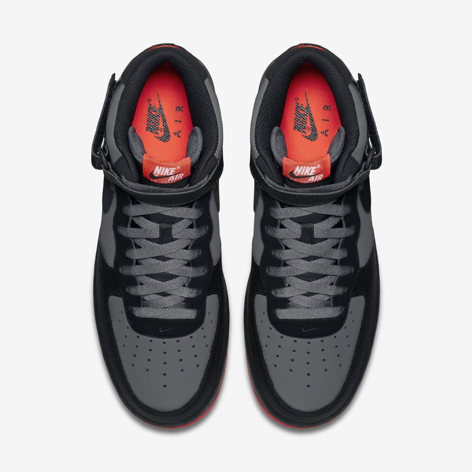 Air Force 1 Mid '07 'Dark Grey Crimson'