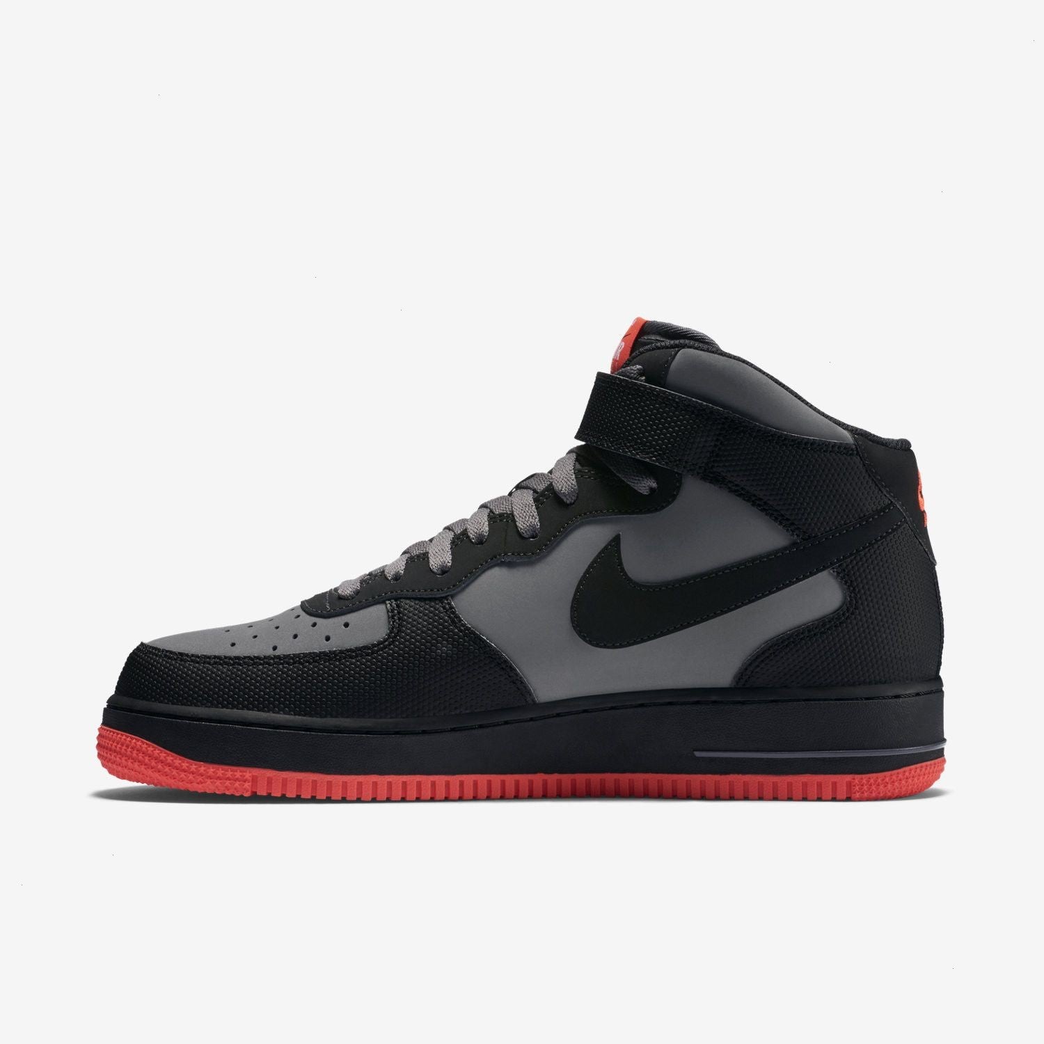 Air Force 1 Mid '07 'Dark Grey Crimson'