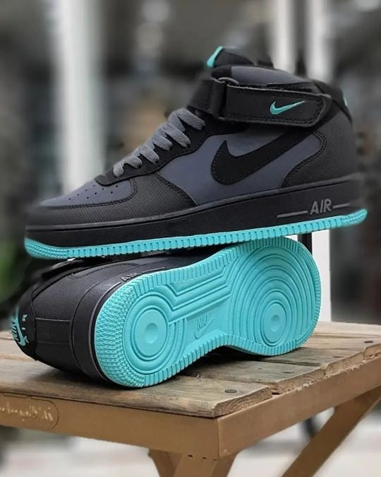 Air Force 1 Mid Hot Lava Blue