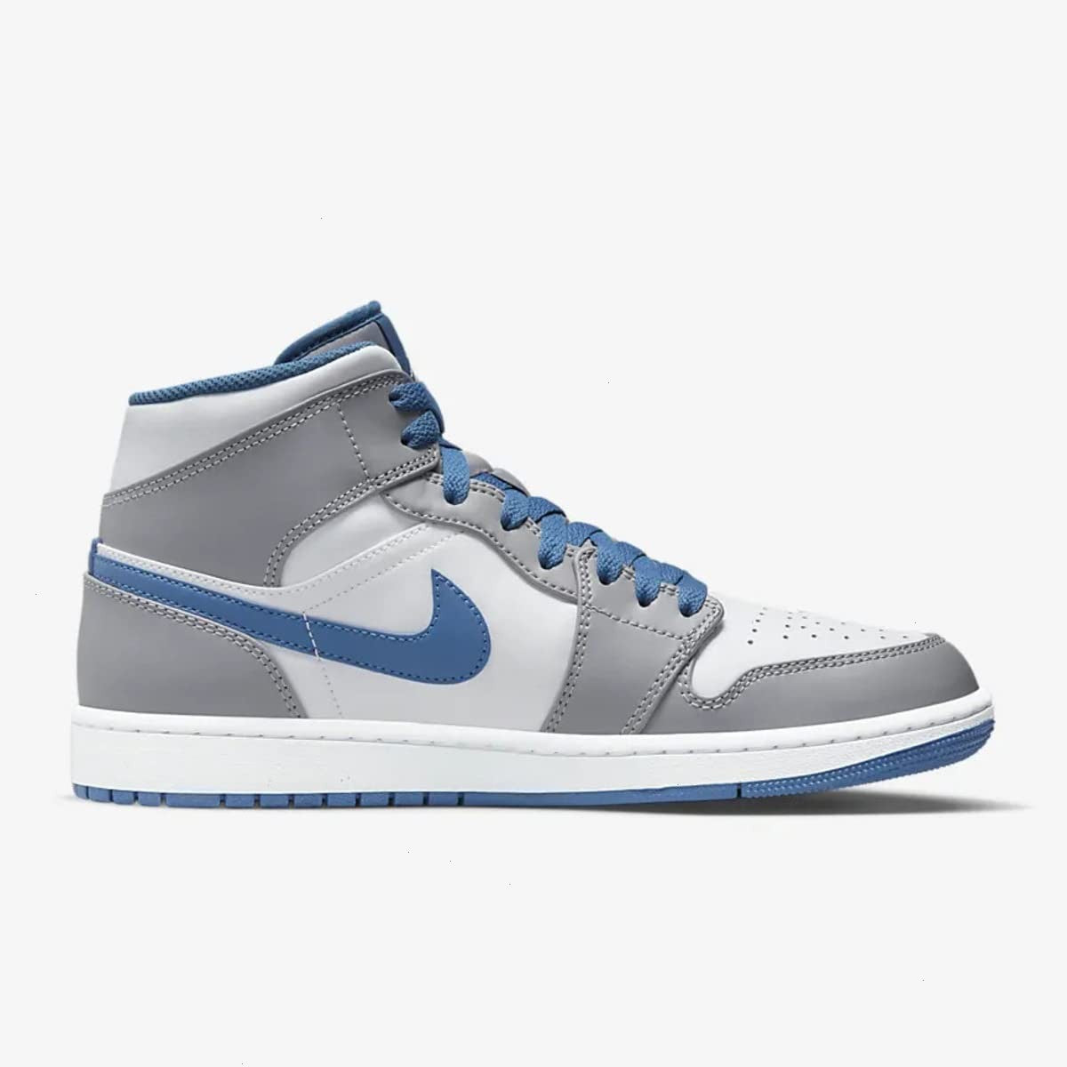 Air Jd 1 Mid Cement True Blue