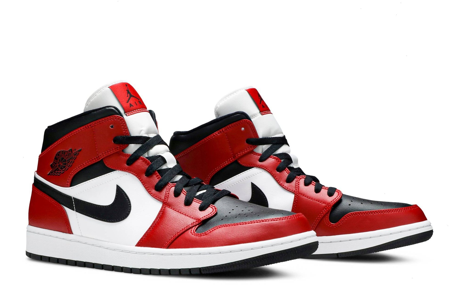 Air Jordan 1 Mid 'Chicago Black Toe' 554724-069