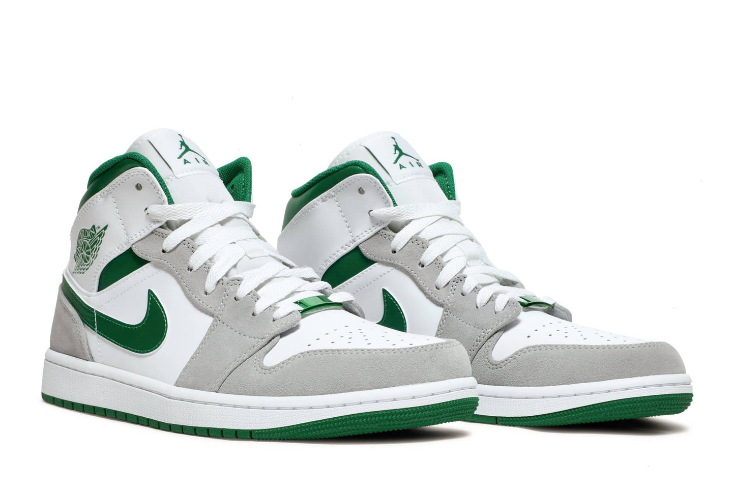 Air Jordan 1 Mid 'Grey Pine Green' DC7294-103