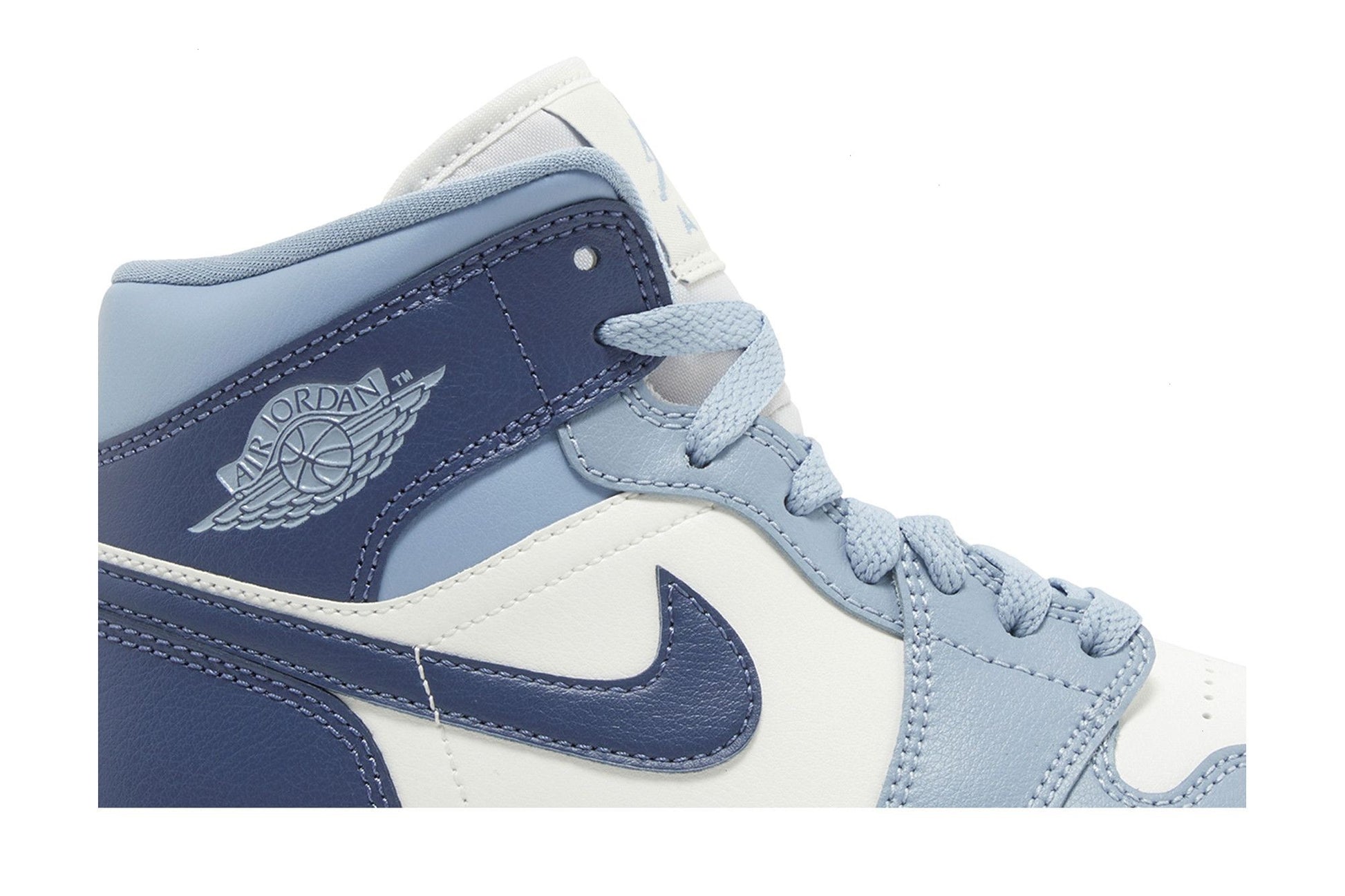 Air Jordan 1 Mid 'Sail Diffused Blue' BQ6472-140