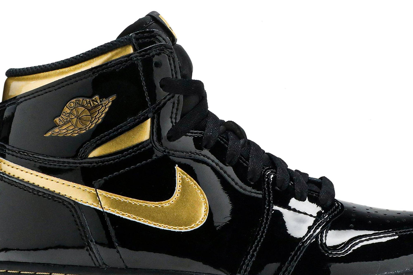 Air Jordan 1 Retro High OG 'Black Metallic Gold' 575441-032