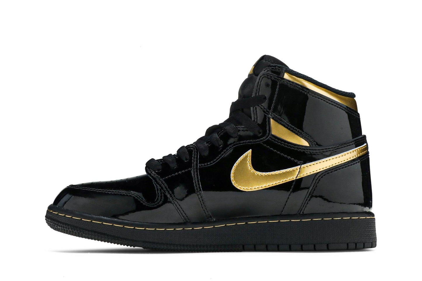 Air Jordan 1 Retro High OG 'Black Metallic Gold' 575441-032