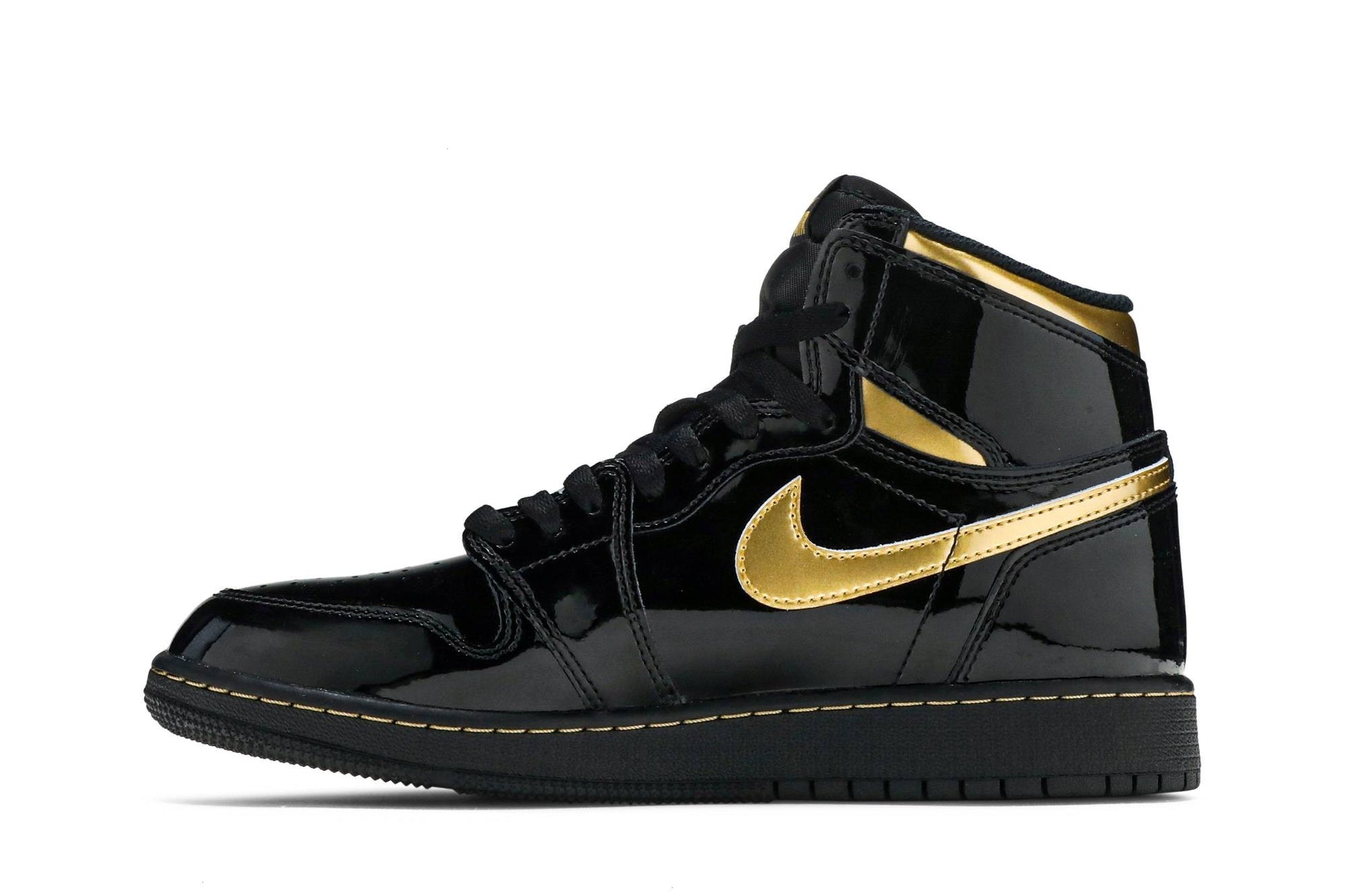 Air Jordan 1 Retro High OG 'Black Metallic Gold' 575441-032