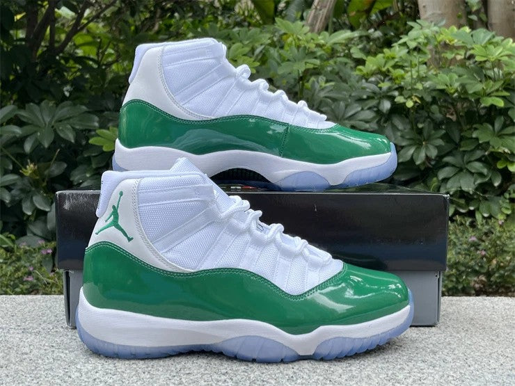 Air Jordan 11 Retro White And Green Ct8012-113