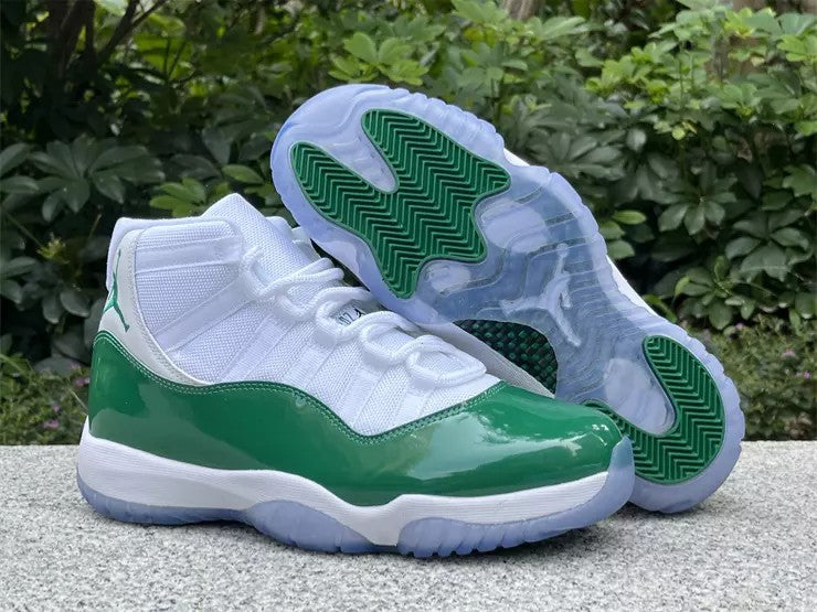 Air Jordan 11 Retro White And Green Ct8012-113