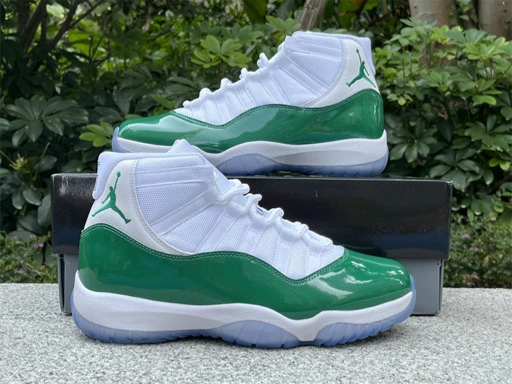 Air Jordan 11 Retro White And Green Ct8012-113
