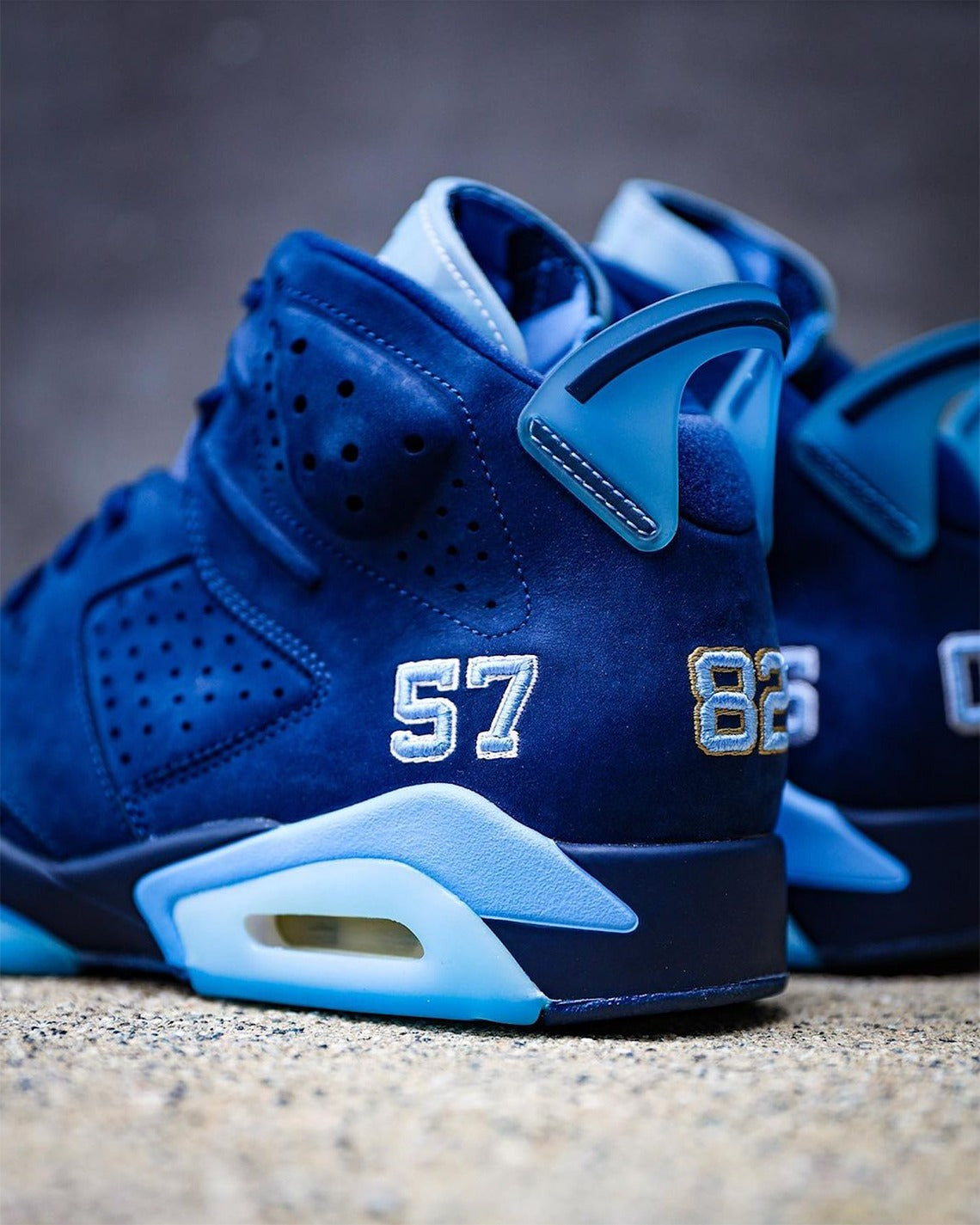 Air Jordan 6 UNC Tar Heels Six Championships PE