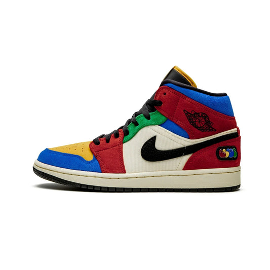 Blue The Great x Air Jordan 1 Mid 'Fearless' - CU2805-100