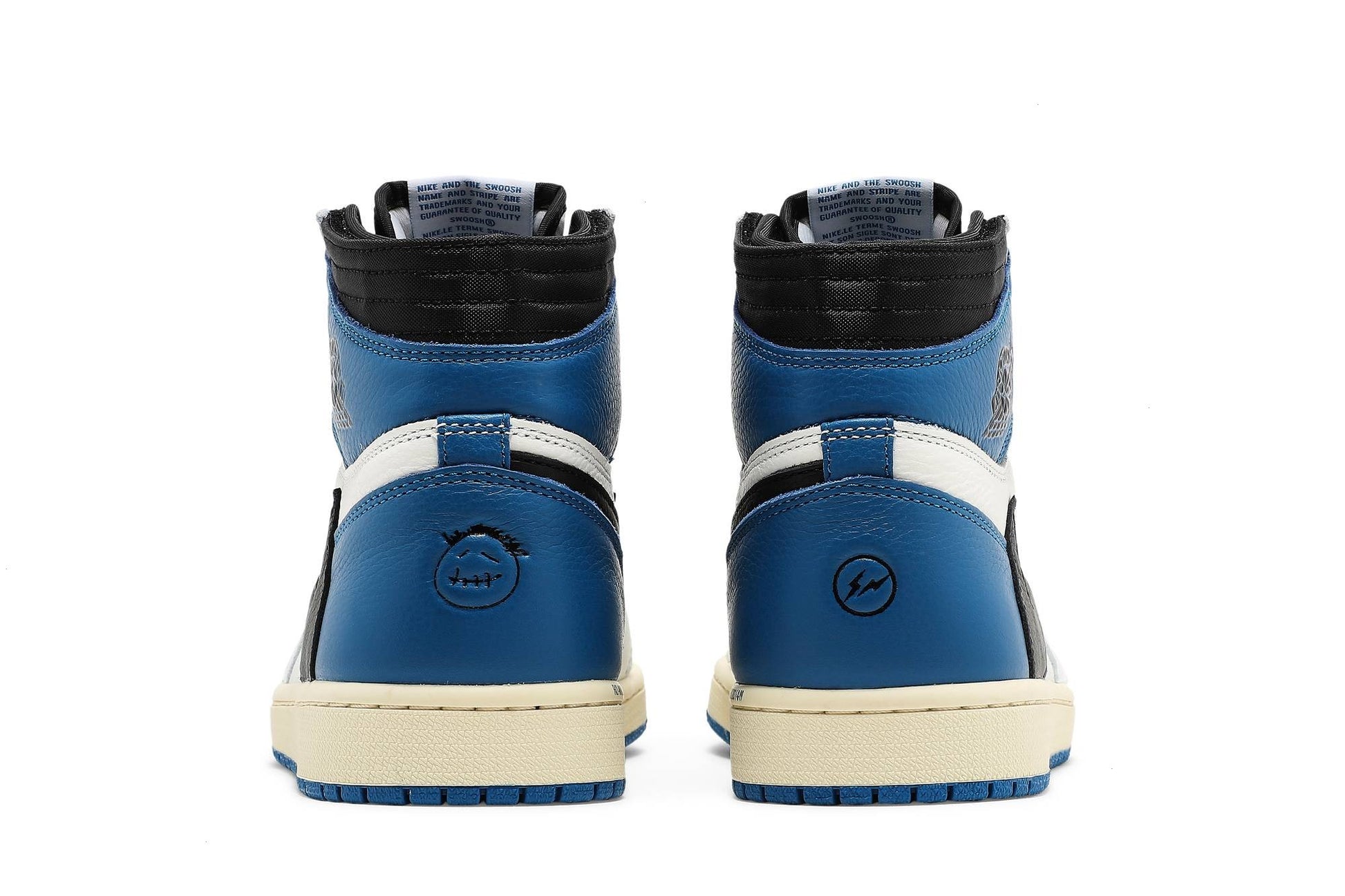 Fragment Design x Travis Scott x Air Jordan 1 Retro High 'Military Blue' DH3227-105