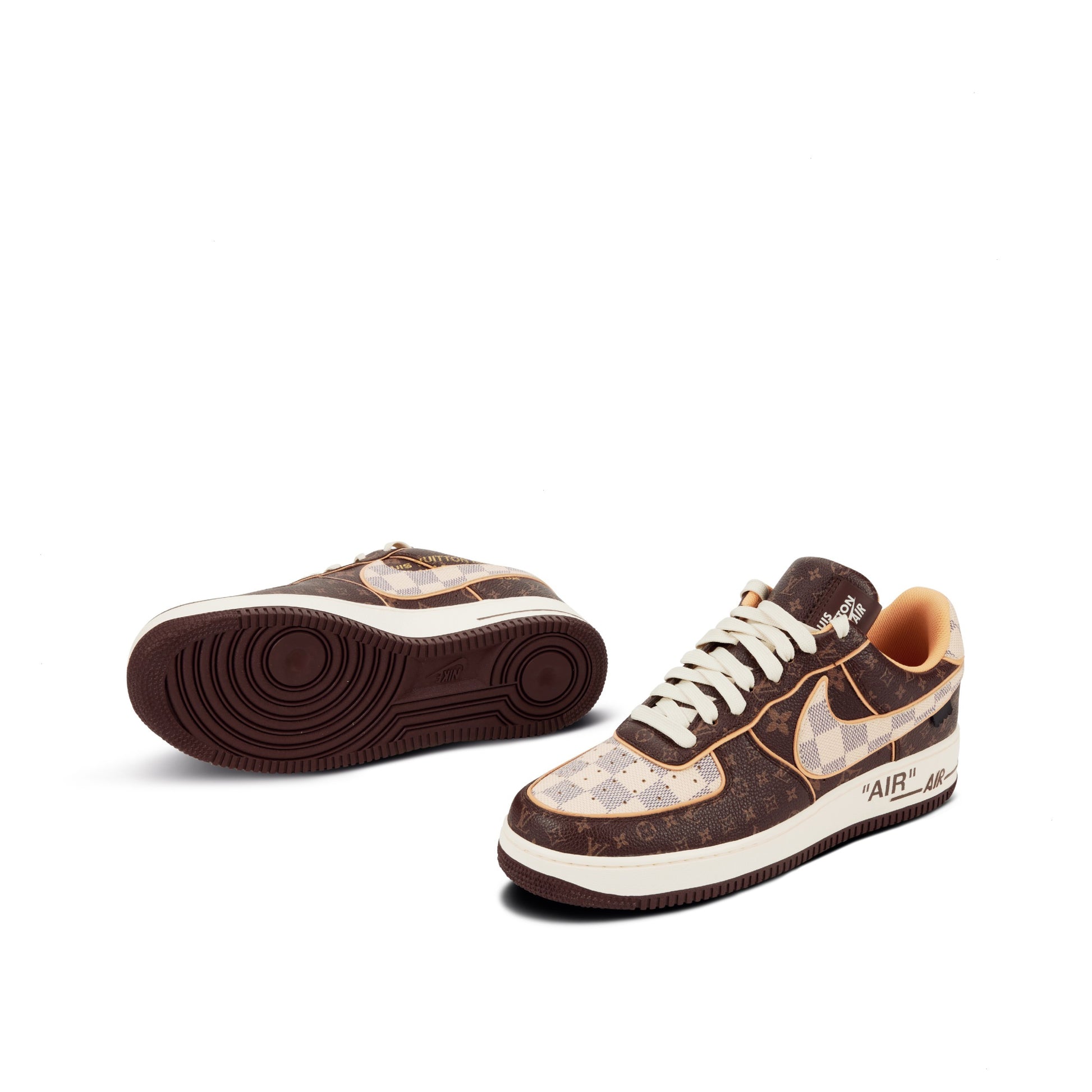 Louis Vuitton x Air Force 1 Low 'Monogram Damier' Pilot Case
