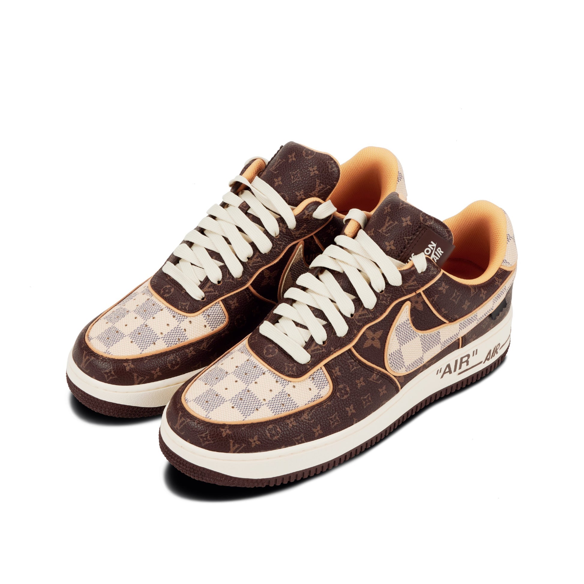 Louis Vuitton x Air Force 1 Low 'Monogram Damier' Pilot Case