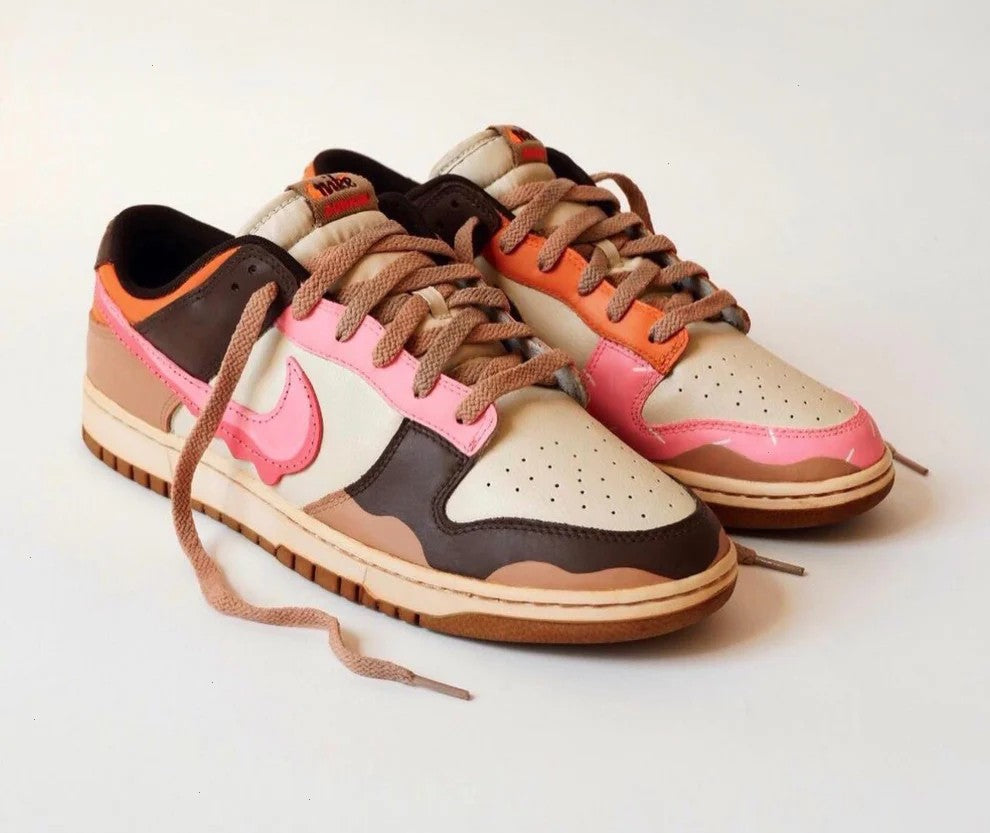 What The Dunkin Donut Dunk Low Sneaker