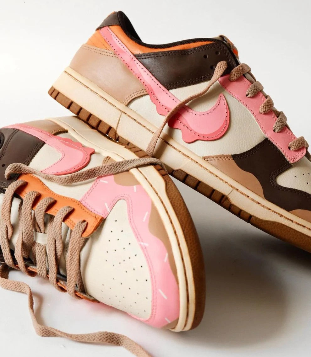 What The Dunkin Donut Dunk Low Sneaker