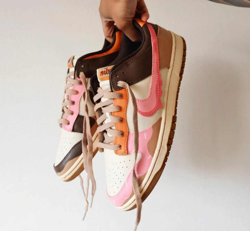 What The Dunkin Donut Dunk Low Sneaker