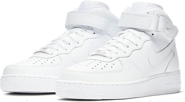 Wmns Air Force 1 Mid '07 DD9625-100 Unisex Adult Shoes
