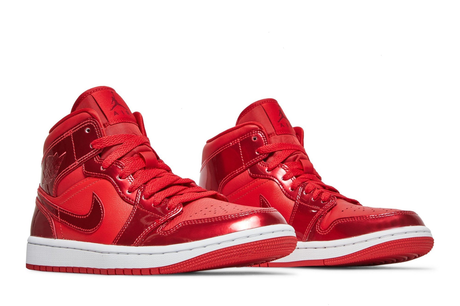 Wmns Air Jordan 1 Mid SE 'University Red Pomegranate'