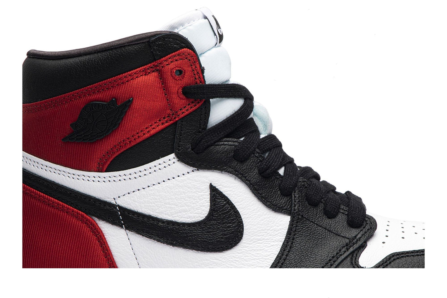 Wmns Air Jordan 1 Retro High 'Satin Black Toe'