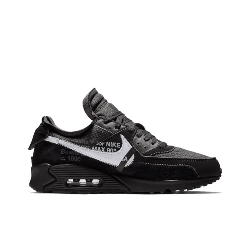 X Off-white The 10 Air Max 90 Black Sneakers - Aa7293-001
