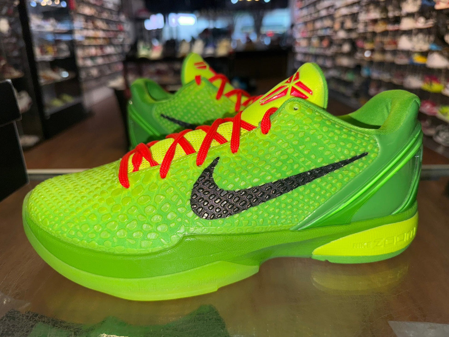 Zoom Kobe 6 Protro Grinch Cw2190-300